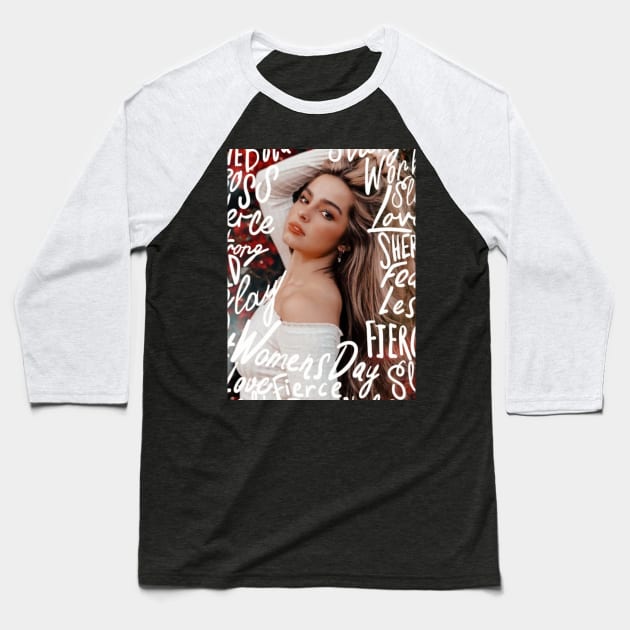 Addison Rae Baseball T-Shirt by McGym